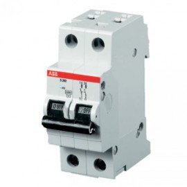 Автоматический выключатель двухполюсный ABB SH202L C50 4.5kA