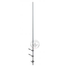 GALMAR Молниеприемник мачта (1,5 метра; для вертикальных поверхностей; оцинкованная сталь)