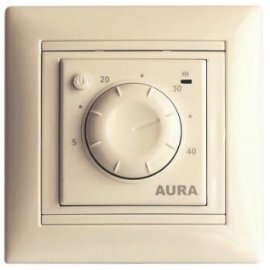 Терморегулятор для теплого пола AURA LTC 030 Кремовый