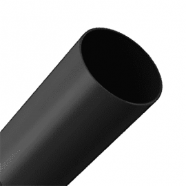 Труба гладкая ПНД 63с (3.6мм) черная Промрукав (100м)