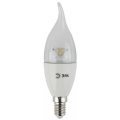 Лампа светодиодная LED Свеча на ветру BXS-7W-840-E14-Clear ЭРА
