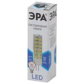Лампа светодиодная LED JC-7W-220V-CER-840-G4 ЭРА