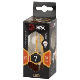 Лампа светодиодная F-LED Шар P45-7W-827-E14 ЭРА
