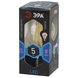 Лампа светодиодная F-LED Шар P45-5W-840-E27 ЭРА