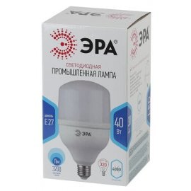 Лампа светодиодная LED POWER колокол T120-40W-4000-E27 ЭРА