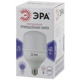 Лампа светодиодная LED POWER колокол T120-40W-6500-E27 ЭРА