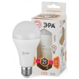 Лампа светодиодная LED Груша A65-21W-827-E27 ЭРА