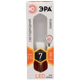 Лампа светодиодная LED Свеча B35-9W-827-E14 ЭРА