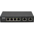 SW-20600(Без БП) Коммутатор 6-портовый Fast Ethernet с РоЕ SW-20600(Без БП) OSNOVO