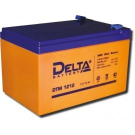 DTM 1212 Аккумулятор герметичный свинцово-кислотный Delta