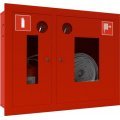 Ш-ПК-О-002ВОК (ПК-315ВОК) Шкаф пожарный встроенный со стеклом красный ТОИР-М
