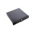 ТСВ-Д-2U.450-9005 Полка (ящик) для документации 2U, цвет черный ЦМО