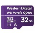 MicroSDHC 32ГБ, Class 10 UHS 1 (WDD032G1P0C) Карта памяти WD Purple SC QD101 Ultra Endurance MicroSDHC 32ГБ, Class 10 UHS 1 (WDD032G1P0C) Western Digital