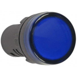 Лампа AD22DS(LED)матрица d22мм синий 230В IEK
