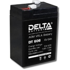 DT 606 Аккумулятор герметичный свинцово-кислотный Delta