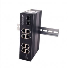SW-70802/I Промышленный коммутатор Fast Ethernet на 10 портов OSNOVO