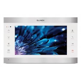 SL-10IPT (серебро+белый) Монитор домофона цветной SLINEX