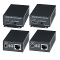 HE02EI Комплект для передачи HDMI-сигнала с ИК-повторителем SC&T