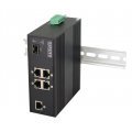 SW-40501/IC Промышленный PoE коммутатор Fast Ethernet на 6 портов OSNOVO