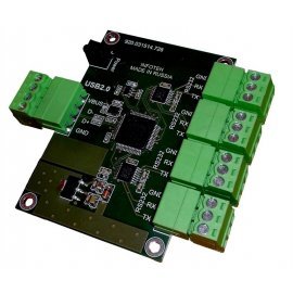 AVT-USB/4RS232 Промышленный преобразователь USB в RS-232 AVT-USB/4RS232 Инфотех