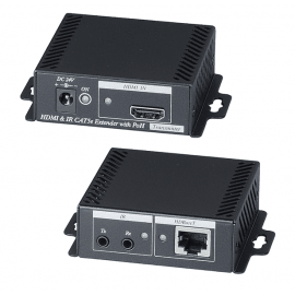 HE02EIP Удлинитель HDMI, ИК-сигнала, питания SC&T