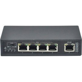 SW-20500(Без БП) Коммутатор 5-портовый Fast Ethernet с РоЕ SW-20500(Без БП) OSNOVO