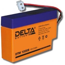 DTM 12008 Аккумулятор герметичный свинцово-кислотный Delta