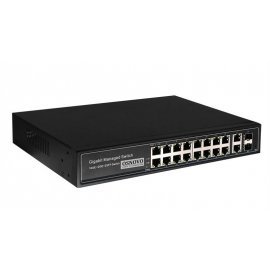 SW-8182/L(300W) Коммутатор 16-портовый  Gigabit Ethernet с PoE SW-8182/L(300W) OSNOVO