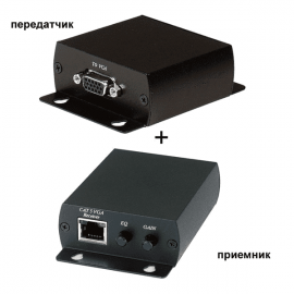 TTA111VGA Комплект активный приемник + активный передатчик VGA-видеосигнала SC&T