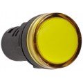 Лампа AD22DS(LED)матрица d22мм желтый 230В IEK