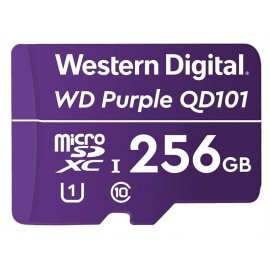 MicroSDHC 256ГБ, Class 10 UHS 1 (WDD256G1P0C) Карта памяти WD Purple SC QD101 Ultra Endurance MicroSDHC 256ГБ, Class 10 UHS 1 (WDD256G1P0C) Western Digital