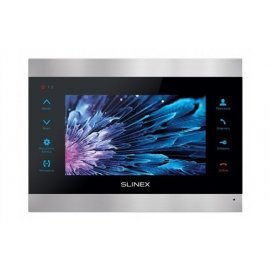 SL-07M (серебро+черный) Монитор домофона цветной с функцией «свободные руки» SLINEX