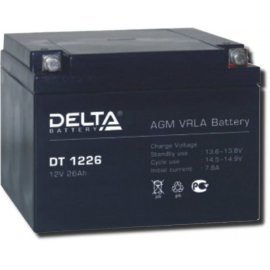 Аккумулятор герметичный свинцово-кислотный Delta DT 1226