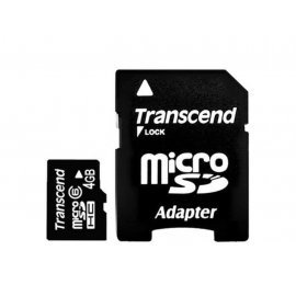 TS16GUSDHC10 Карта памяти microSDHC, 16 ГБ, Class 10. TRANSCEND