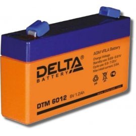DTM 6012 Аккумулятор герметичный свинцово-кислотный Delta