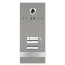 BI-02FB SILVER Вызывная панель IP-домофона BI-02FB SILVER BAS-IP