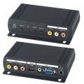 AD001HH Преобразователь композитного видео и аудиосигналов в VGA и HDMI SC&T