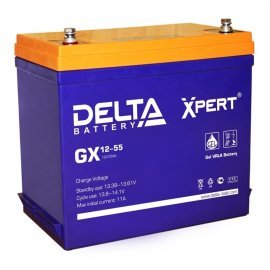 Delta GX 12-55 Аккумулятор герметичный свинцово-кислотный Delta GX 12-55 Delta