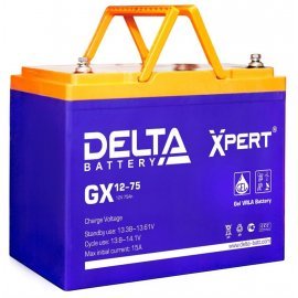 Delta GX 12-75 Аккумулятор герметичный свинцово-кислотный Delta GX 12-75 Delta