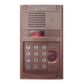 DP400-RDC24 (медь) Блок вызова домофона ELTIS