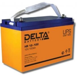 HR 12-100 Аккумулятор герметичный свинцово-кислотный Delta