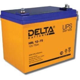 HRL 12-75 X Аккумулятор герметичный свинцово-кислотный Delta