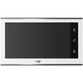CTV-M2702MD (цвет белый) Монитор домофона цветной с функцией «свободные руки» CTV