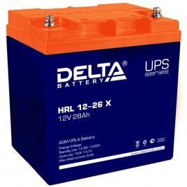 Delta HRL 12-26 X Аккумулятор герметичный свинцово-кислотный Delta HRL 12-26 X Delta