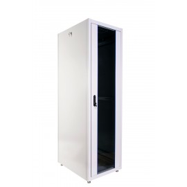 ШТК-Э-48.6.10-13АА Шкаф телекоммуникационный напольный ЭКОНОМ 48U (600 × 1000) дверь стекло, дверь металл ЦМО
