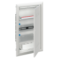Шкаф мультимедийный с дверью с радиопрозрачной вставкой UK636MW (3 ряда) (UK636MW) ABB