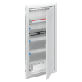 Шкаф мультимедийный с дверью с радиопрозрачной вставкой UK648MW (4 ряда) (UK648MW) ABB
