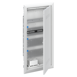 Шкаф мультимедийный с дверью с вентиляционными отверстиями и DIN-рейкой UK640MV ABB
