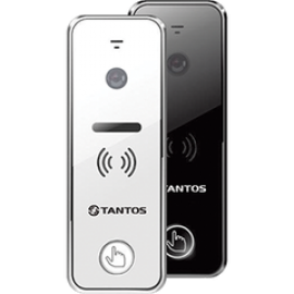 IPanel 2+ White Вызывная видеопанель с ИК подсветкой цветного видеодомофона Белый Tantos 
