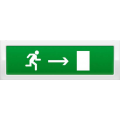 ОПОП 1-8 "бегущий человек + стрелка вправо", фон зеленый оповещатель охранно-пожарный световой Рубеж